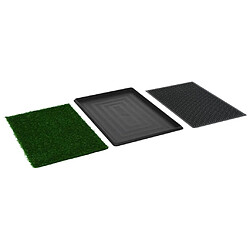 Acheter vidaXL Toilette pour animaux avec plateau et gazon artificiel Vert WC