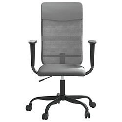 Avis Maison Chic Chaise Gaming | Chaise de bureau Ergonomique Fauteuil réglable en hauteur gris -GKD56373