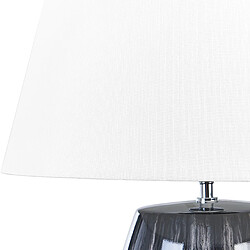 Beliani Lampe à poser en céramique gris et beige CIDRA pas cher