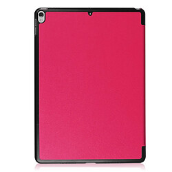 Avis Etui en PU support triple rose pour votre Apple iPad Air 10.5 (2019)/Pro 10.5 pouces (2017)