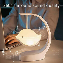 Acheter Universal Haut-parleur Bluetooth sans fil 5.0 Haut-parleur intelligent de lampe à oiseau créatif Nouveau subwoofer Petit haut-parleur d'ordinateur Lumière de nuit LED AUX/USB | Haut-parleur portable (beige)