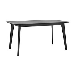 Rendez Vous Deco Table rectangulaire Oman 150 cm en bois noir