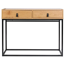 Avis The Home Deco Factory Console en bois et métal Abbott.