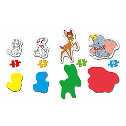 Clementoni - 20806 - My First Puzzle - Animal Friends - 3,6,9,12 Pièces - Disney