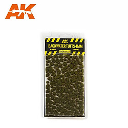 Ak Interactive Backwater Tuft 4mm - Décor Modélisme