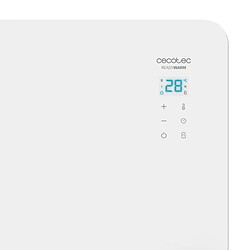 Totalcadeau Chauffage à convection Electrique avec écran tactile 2000W WIFI - Haute performance Couleur - Noir pas cher