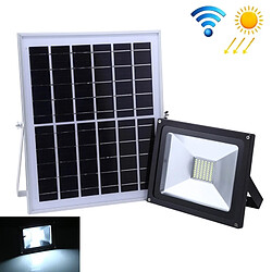 Wewoo LED Avec panneau solaire 30W 54 IP65 imperméabilisent la lumière d'inondation intelligente avec le et la télécommande