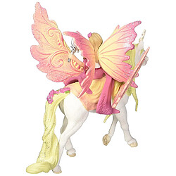 Schleich Figurine: Fée Feya et une licorne ailée