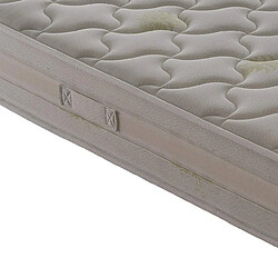 Materassi&Doghe Matelas 90x200 à mémoire de forme avec 5 cm de mémoire à 9 zones différenciées hauteur 25 cm modèle Roma pas cher