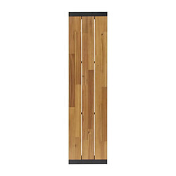 Banc en Acier & Bois d'Acacia - Lot de 2 - Bolero pas cher