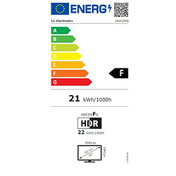 Écran LG 26WQ500-B IPS LED 4K Full HD