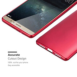 Cadorabo Coque Huawei MATE S Etui en Rouge pas cher