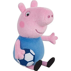 JEMINI Peppa pig T'CHOUPI Lot de 2 peluches foot +/- 17 cm