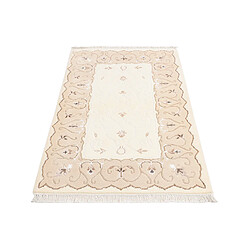 Avis Vidal Tapis de laine 152x91 beige Darya