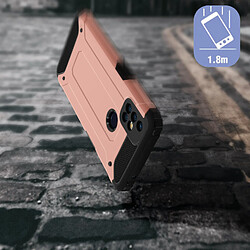 Avis Avizar Coque OnePlus Nord N10 5G Hybride Design Relief Antichute rose champagne