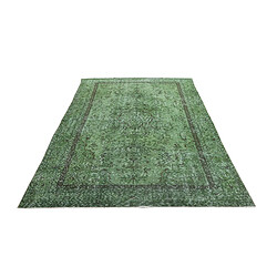 Avis Vidal Tapis de laine 282x168 vert Ultra Vintage