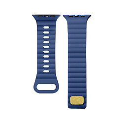 Avizar Bracelet Apple Watch 42 - 49mm Bleu Nuit