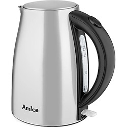 Bouilloire Amica KF 3038 Noir Argenté 2200 W 1,7 L