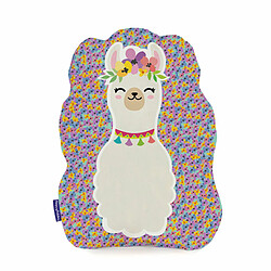 Happy Friday Coussin HappyFriday Moshi Moshi Multicouleur Lama 40 x 30 cm