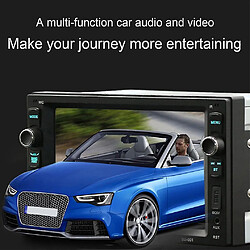 Universal HD 6,2 pouces Car MP4 Player Support Carte Reading & Bluetooth Hands Free Call