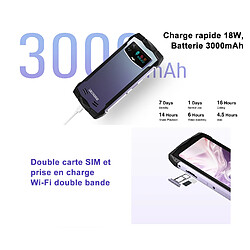 Acheter DOOGEE Smini Smartphone Argent -4.5" dual sim 4G 8Go/256Go Octa-core NFC GPS Android 13 (155g)