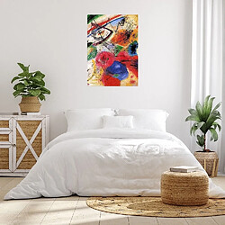 Avis EPIKASA Impression sur Toile Couleur Abstract 7, Multicouleur, Polyester, 50x3x70 cm