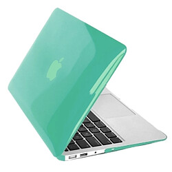 Avis Wewoo Housse Étui vert pour MacBook Air 13,3 pouces 4 en 1 Crystal Hard Shell de protection en plastique avec protecteur d'écran et clavier de bouchons anti-poussière