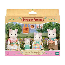 5738 Sylvanian Families La famille Chat Latte