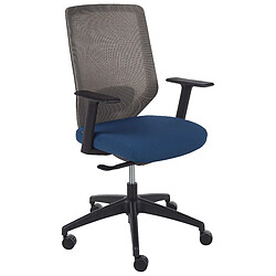 Beliani Chaise de bureau Bleu VIRTUOSO