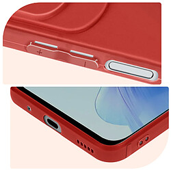 Avis Avizar Coque pour Honor 90 Lite Silicone Soft Touch Mate Anti-trace Rouge