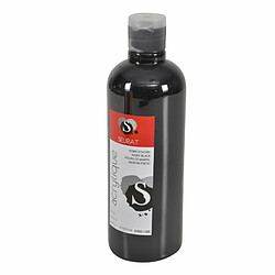 Paris Prix Peinture Acrylique Cézanne 500ml Noir d'Ivoire