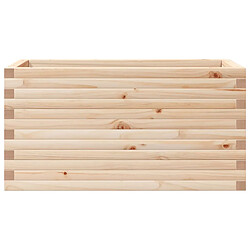 Acheter vidaXL Jardinière 90x40x45,5 cm bois de pin massif