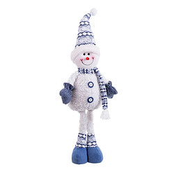 BigBuy Home Bonhomme de Neige Blanc 21 X 11 X 54 CM