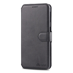 Wewoo Housse Coque Pour Galaxy A50 AZNS Étui en cuir PU avec support et fentes cartes et cadre photo noir