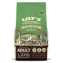 Avis Croquettes Sans Céréales à l'Agneau nourri à l'Herbe pour Chiens - Lily's Kitchen - 7Kg