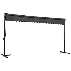 vidaXL Auvent sur pied 500 x 300 cm Anthracite