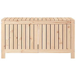 Helloshop26 Coffre boîte meuble de jardin rangement 115 x 49 x 60 cm bois massif de pin 02_0013001