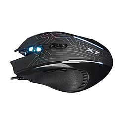 Souris optique de jeu A4TECH XGame X87 effets de lumière néon