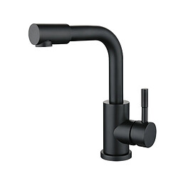 INF Mitigeur pivotant - Inox brossé Black