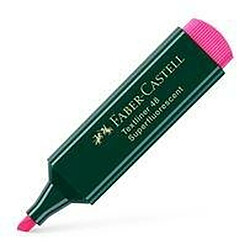 Ensemble de Marqueurs Fluorescents Faber-Castell Textliner 48 Fuchsia (10 Unités)