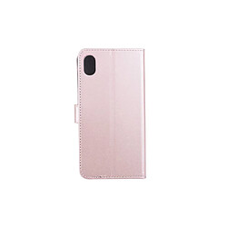 Etui fermeture magnétique pour iPhone XR - Rose