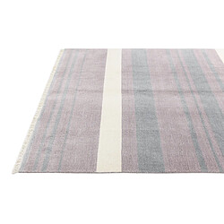 Vidal Tapis de laine 239x170 rose Darya pas cher