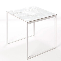 Ds Meubles Table Smart 75x75 Calacata BL