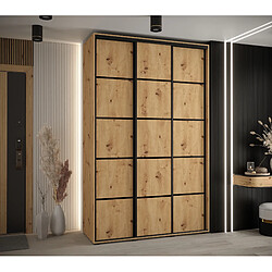 Abiks Meble Armoire DAVOS 4 À Portes Coulissantes 235,2/150/45 3 Portes