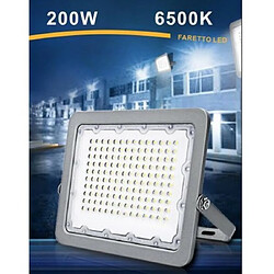 Tradex LED 200W ULTRA SLIM OUTDOOR GREY IP65 LIGHT 6500K 4000K 3000K FS200W-G5