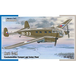 Aero C-3A Czechoslovakian Transport and Trainer Plane - 1:48e - Special Hobby