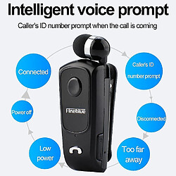 Universal Mini escamotable sans fil bluetooth casque clip téléphone portable sport