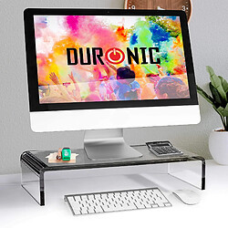 Duronic DM054 Réhausseur d'écran/Support pour écran d'ordinateur/Ordinateur Portable/écran TV (50 x 20 cm) pas cher