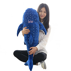 Universal 1PCS 100CM grande taille requin doux peluche grand créatif bleu baleine peluche requin doux poisson de mer peluche oreiller mignon enfant bébé poupée | animaux en peluche