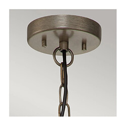 Elstead Lighting Suspension extérieur Kichler Aluminium,laiton,verre grainé transparent Bronze bruni pas cher